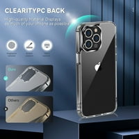 Prozirna kućica otporna na udarce za iPhone Pro MA XS MA XR PLUS SE CLEAR CRYSTAL Oklop Hybrid TPU branik
