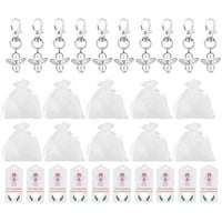 Setovi Angel Privjeske za ključeve lijepe torbe ukrasne tipke za privjese za sestre Dan Hanign Dekor