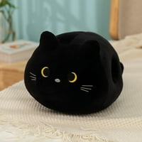 Toyella crna mačka lutka zagrijavanje crtanih crtica crna 50x