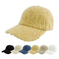 Korduroy bejzbol kapa za muškarce Sportski šeširi Topli zimski vanjski turistički poklon s kape