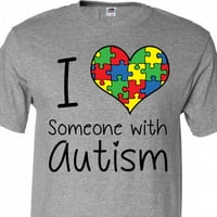 Inktastic i srce netko s majicom autizma