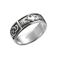 xinqinghao classic retro lična ljubav od legura nakita prsten nakita veličine 6- crna 8