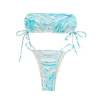 Scyoekwg Ljetni trendy bikinis za žene Monokini kupaći kostimi kupaći kostimi za kupaće kostimi splitske