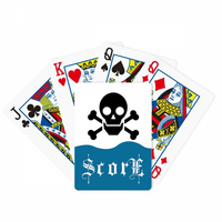 Opasni Checal Strastveni krug Simbol za poker igračka kartica INDE IGRE