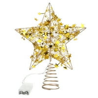 Božićno stablo Topper Svjetlosni ukras STAR STAR DECOR ZA DOMU ZA PARTY