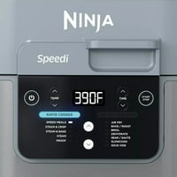 Ninja speedi Rapidni štednjak i zračni friter, SF301,6Qt., U funkcionalnosti, minutu jela, morska sol