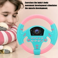 Kopilot alat za upravljanje, dječji edukativni kopilot Vozila Glazba Dječja Inteligentna igračka, alat