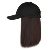 Prozračiva kape za žene Muške bejzbol kapa za kosu ravno kosu frizura podesivi šešir u prilogu duge