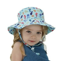 Ljetna dječja šeširka Dječji kapača Dječji unisni plažni šeširi crtani novorođenčad kapice UV zaštite