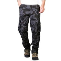 Taktičke pantalone za muškarce Sequin hlače Goth hlače od novorođenčenih hlača MESH hlače Ljetne hlače