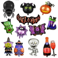Halloween Baloni bundeve vještice skeleton Ghost Balloons Horror Halloween party ukrasi zalihe
