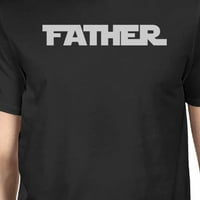 Otac Son Star Battle Usklađivanje crnih majica Smiješni novi dad pokloni