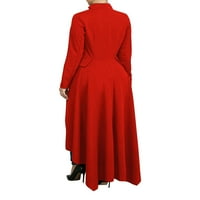 Hoodies za žene Trendy Revel dugih rukava s dugim rukavima patchwork ispis dukserica Ležerne prilike puloverske duksere