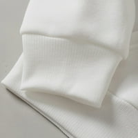 Unizirana dukserica Crewneck, um, element zbrke, posteljini džemper, tanak fit, džemper s dugim rukavima