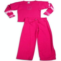 Fanvereka Kids Baby Girls Dvodijelna odjeća set bez rukava od pune boje bez rukava + bowknot set za