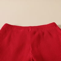 Dupeća dukseva za teen djevojke casual okrugli vrat s dugim rukavima prući rumenske dukseve pulover