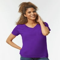Majice za ženske majice Ljetni vrhovi okrugli vrat Tri četvrtina rukava cvjetna bluza za ispis