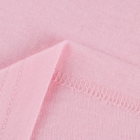 Voguele Muns Ljetni vrhovi Camo Print T majice Kratka rukava Bluza Dnevna haljina Pulover Baggy Majica