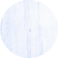 Ahgly Company Indoreni pravokutnik Sažetak Plavi prostirke savremene površine, 8 '10'