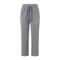 SDJMA Ljetni mini skrti s džepovima za kratke hlače za trčanje casual ženske modne čvrste boje casual