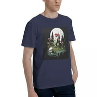 Cocopeaunt žene Y2K Off rame Tops Gothic Skeleton Skull Print Dark Academia Grunge Punk estetska bluza s emo košuljom