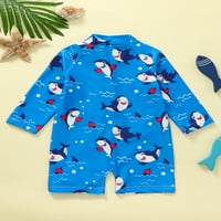 Eyicmarn božićne dječje djevojke dječake komadiće za romske pukotine dugih rukava pingvin pidžama jednodijelna