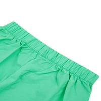 Abtel Women pantalone Solidne hlače u boji labave fit palazzo pant dame baggy ljetna dna kaki l