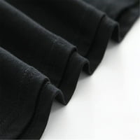 Ljetna bluza Žene Ležerne prilike tiskane V-izrez bez rukava bez rukava Top majica Top Black L
