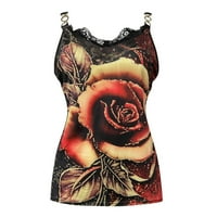 MA & Baby Women Torps Spaghetti remen Kamisolesi bez rukava Cami Vest Tops Carp Tank Top Streetwear