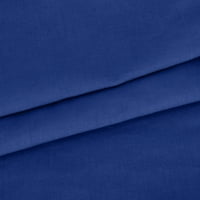 Ahgly Company Indoreni pravokutnik Čvrsta tirkizna plava prostirke modernog područja, 6 '9 '