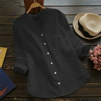 Štednja poliester majica s dugim rukavima za žene za slobodno vrijeme od tiskane majice Bluza Okrugli