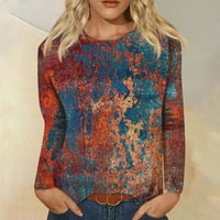 Homodles Ženski džemper s dugim rukavima - Pulover Ležerne jedinice Color Khaki Veličina S
