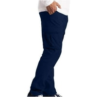 Yuwull muške klasične kratke hlače plus veličine kratke hlače na ležernim strukom kratkim i velikim