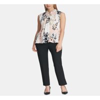 Homchy Pulover Top Ženska majica Casual Labave košulje LACE CHACH PUNSKI PRINT Okrugli vrhovi vrata