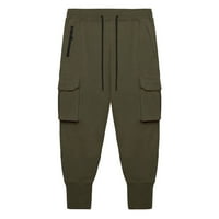 Stamzod muške gaće za pretresne gaćice, ležerne multi džepove Vojne velike veličine Taktičke hlače Muška odjeća Armija ravne zimske hlače pantalone
