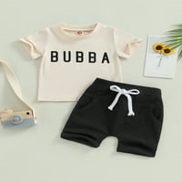 Tsseiatte Toddler Baby Girl Cohluits Ljetni lubenica Print Bowknot bez rukava i kratke hlače