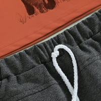Kratke hlače za žene Ležerne prilike ljetne hlače Kartografski struk Comfy sa džepovima Jean Hlače Žene