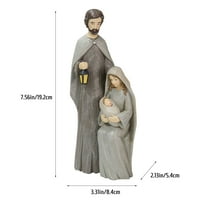 Ikevan New Style Quilted pamučna alata za muške jakne od pune boje tamno siva 4