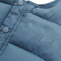 Elegantne tanke osnovne dame jakne ženski džepni džep s kapuljačom s kapuljačom dugačkim umjetnim vunenim džepom kaput odjeća