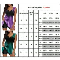 FIMKAUL WOMENS MIDI haljine za ljetni ženski stil kvadratni vrat kratkih rukava polka tat ispitna haljina