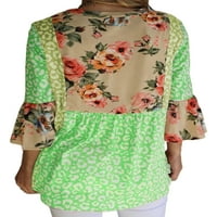 GAECUW THIRTS za ženske bluze s kratkim rukavima Torbeni fit pulover TEES T-majice Pero Ispis vrhova