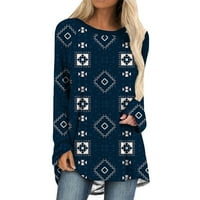 Ženska bluza za izleticu za slobodno vrijeme Bluza s dugim rukavima Pulover pulover punog patentnog
