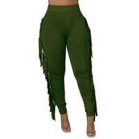 Avamo Žene Ležerne prilike sa rebrastim sweatsuits Tank Lounge odjeća Jogger Set Dame Ladies bez rukava