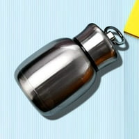 Hanxiulin 200ml nehrđajući čelik Prijenosna hladna i vruća boca za vodu Mini veličine Vakuumska hladna