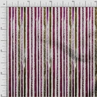 Onoone pamučna svilena tkanina Stripe ploča od tiskane plovidbene tkanine BTY wide