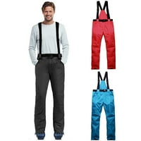 Sobe zimske hlače hlače hladne vremenske hlače Vodootporne skijati hlače pantalone s izmjenjivim suspenzije