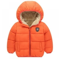 Newway Baby Kids s kapuljačom topli zimski kaput puffer niz jaknu dugih rukava Vjetrootporna odjeća