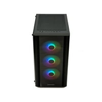 Velztorm Archu CTO Gaming Desktop Black, GeForce GT 1050TI 4GB, AIO, RGB ventilatori, 750W PSU, win Pro) velz0001