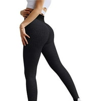 Cuoff joga hlače ženske rastezanje joge gamaše fitness trčanje teretana sporta puna dužina aktivne hlače