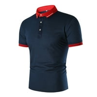 Cleance Polo majice za muškarce Casual s kratkim rukavima Atletski tenis Golf majica TOPS Classic Slim Fit Performance Polo majica